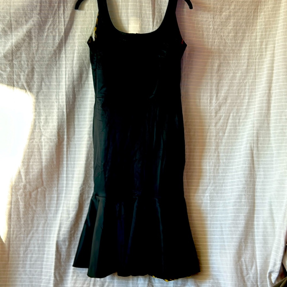 Donna Ricco black size 10 cocktail dress